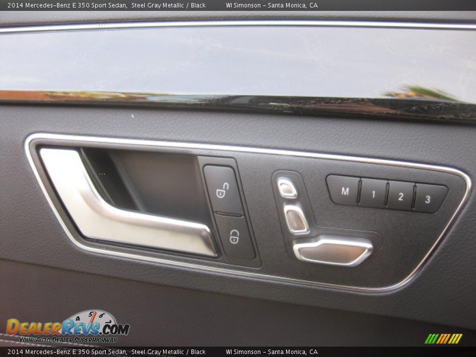 2014 Mercedes-Benz E 350 Sport Sedan Steel Gray Metallic / Black Photo #7