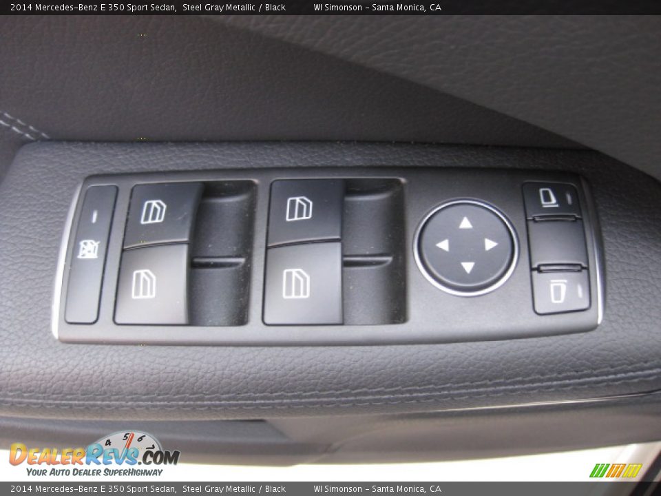 2014 Mercedes-Benz E 350 Sport Sedan Steel Gray Metallic / Black Photo #8