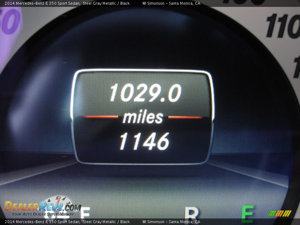 2014 Mercedes-Benz E 350 Sport Sedan Steel Gray Metallic / Black Photo #10