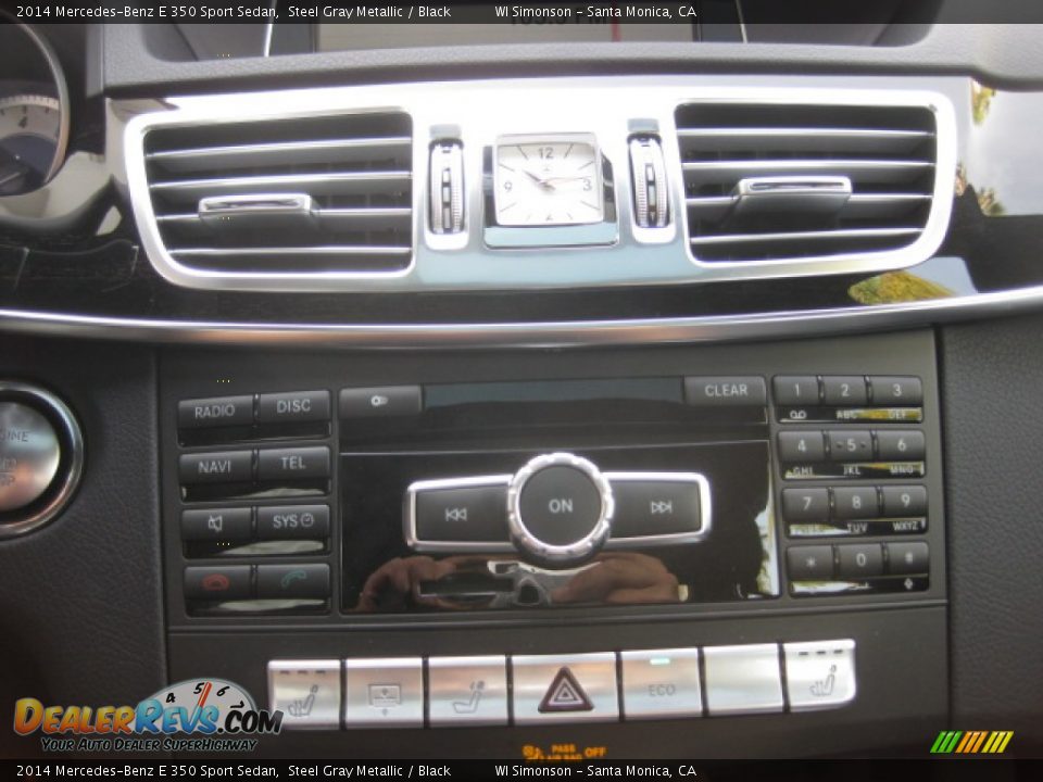 2014 Mercedes-Benz E 350 Sport Sedan Steel Gray Metallic / Black Photo #14