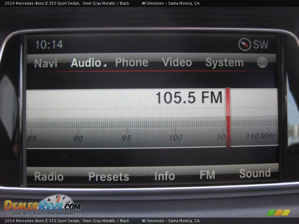 2014 Mercedes-Benz E 350 Sport Sedan Steel Gray Metallic / Black Photo #15