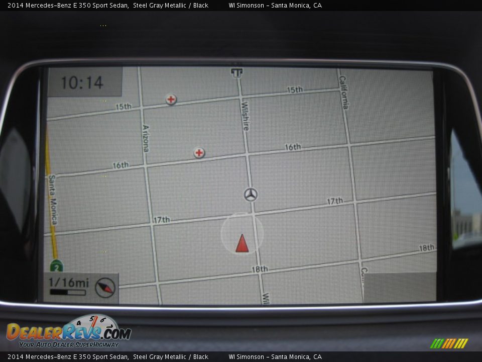 2014 Mercedes-Benz E 350 Sport Sedan Steel Gray Metallic / Black Photo #16