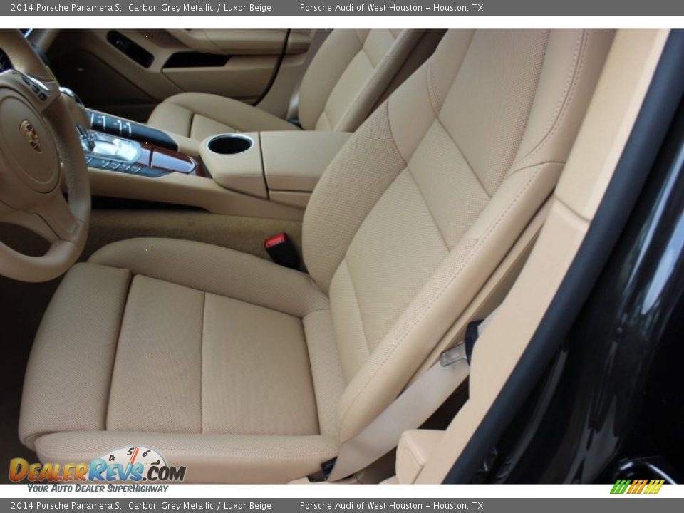 Front Seat of 2014 Porsche Panamera S Photo #14