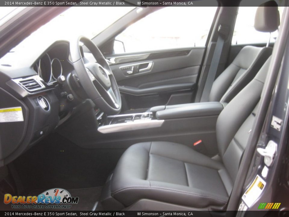 2014 Mercedes-Benz E 350 Sport Sedan Steel Gray Metallic / Black Photo #19