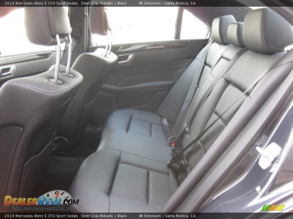2014 Mercedes-Benz E 350 Sport Sedan Steel Gray Metallic / Black Photo #20