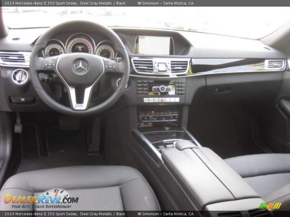 2014 Mercedes-Benz E 350 Sport Sedan Steel Gray Metallic / Black Photo #21