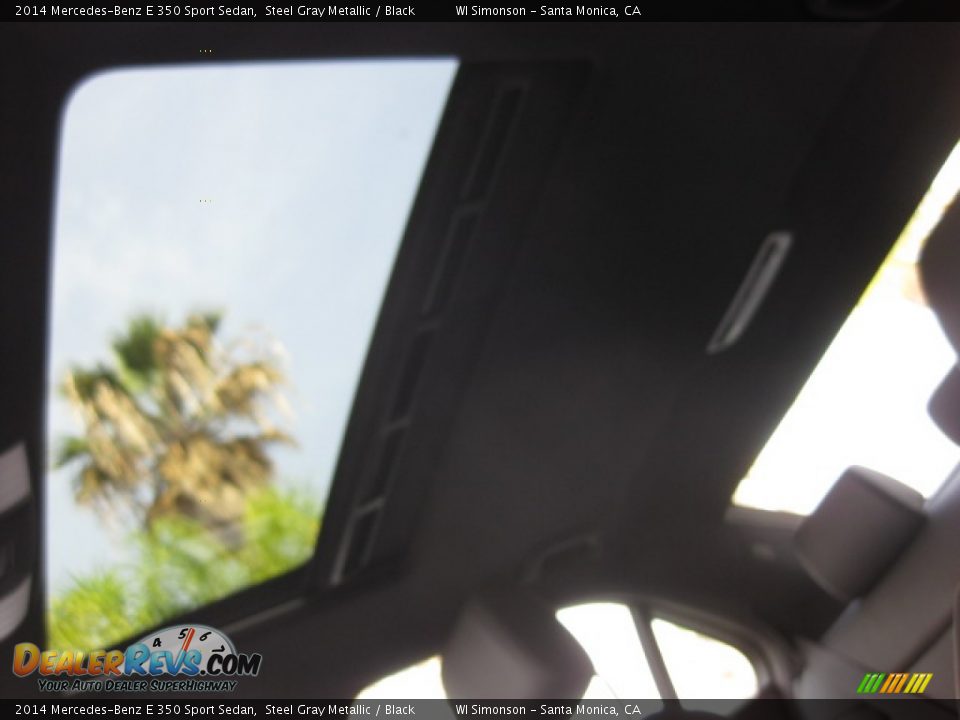 2014 Mercedes-Benz E 350 Sport Sedan Steel Gray Metallic / Black Photo #22