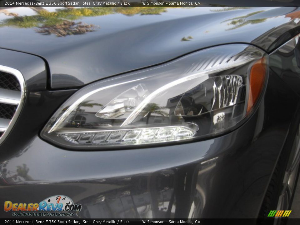 2014 Mercedes-Benz E 350 Sport Sedan Steel Gray Metallic / Black Photo #23