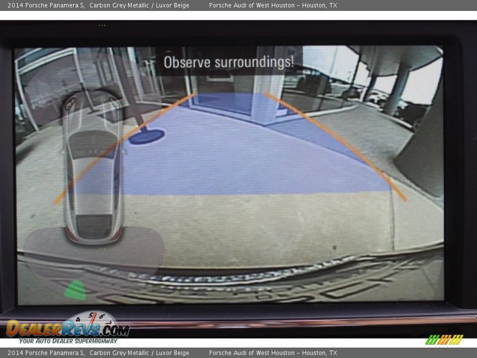 2014 Porsche Panamera S Carbon Grey Metallic / Luxor Beige Photo #21