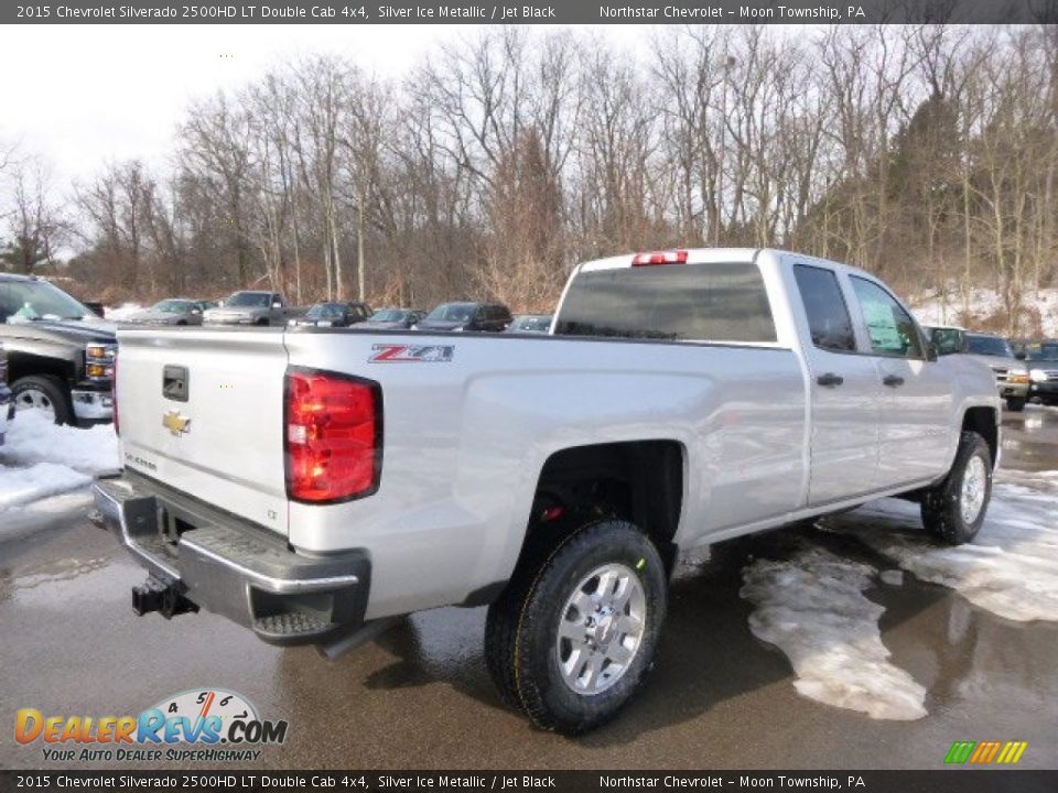 Silver Ice Metallic 2015 Chevrolet Silverado 2500HD LT Double Cab 4x4 Photo #5