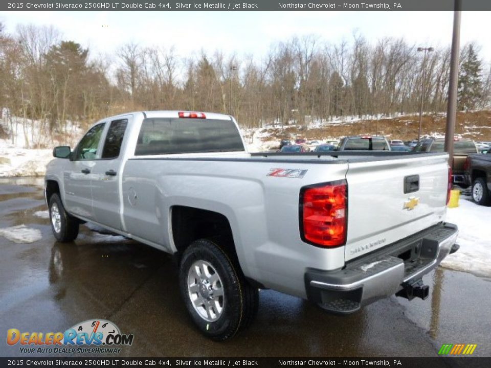 Silver Ice Metallic 2015 Chevrolet Silverado 2500HD LT Double Cab 4x4 Photo #7