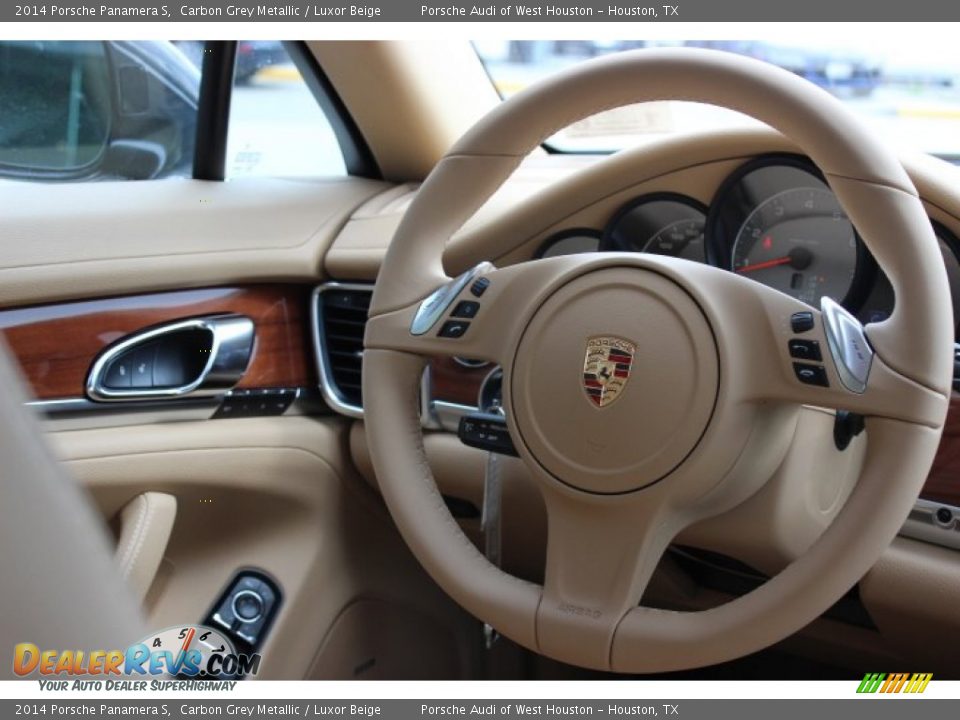 2014 Porsche Panamera S Steering Wheel Photo #35