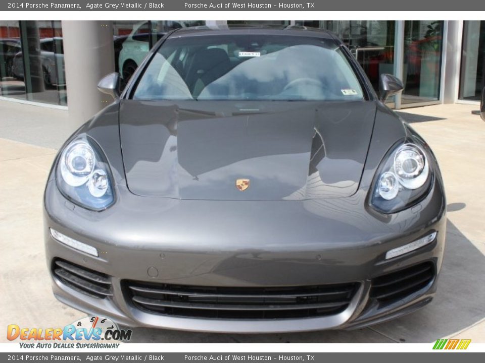 2014 Porsche Panamera Agate Grey Metallic / Black Photo #2