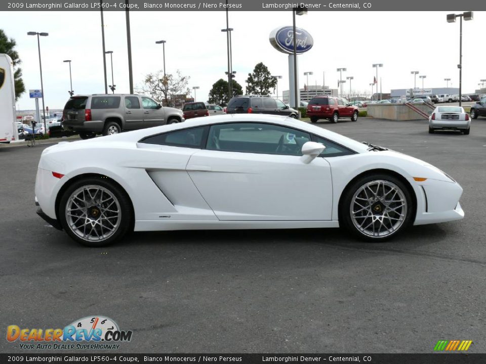2009 Lamborghini Gallardo LP560-4 Coupe Bianco Monocerus / Nero Perseus Photo #6