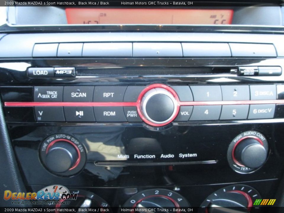 2009 Mazda MAZDA3 s Sport Hatchback Black Mica / Black Photo #8