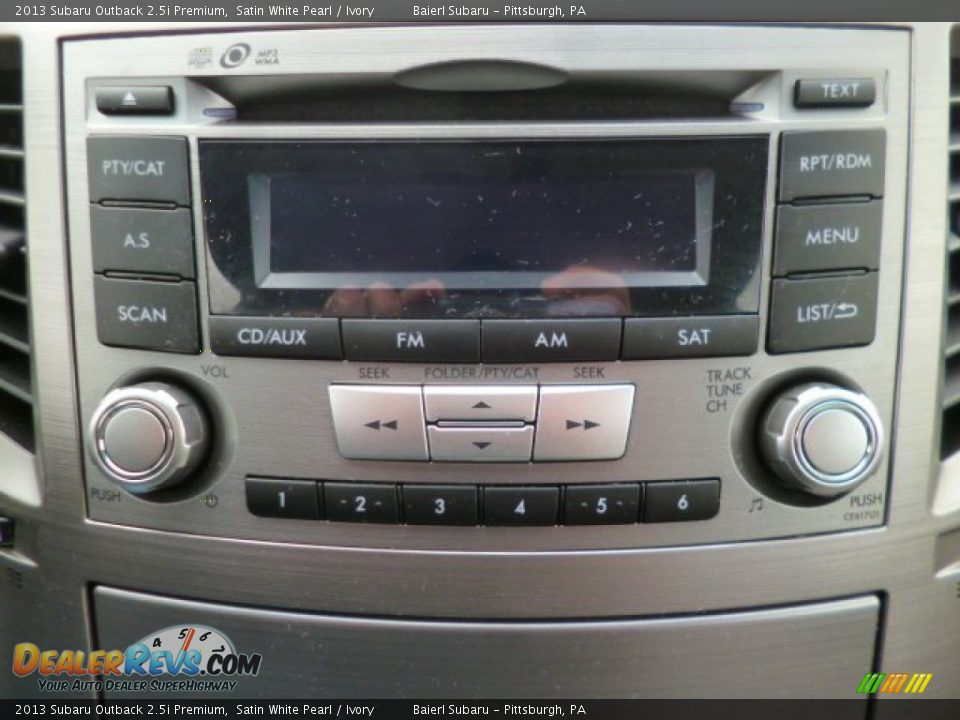 2013 Subaru Outback 2.5i Premium Satin White Pearl / Ivory Photo #19