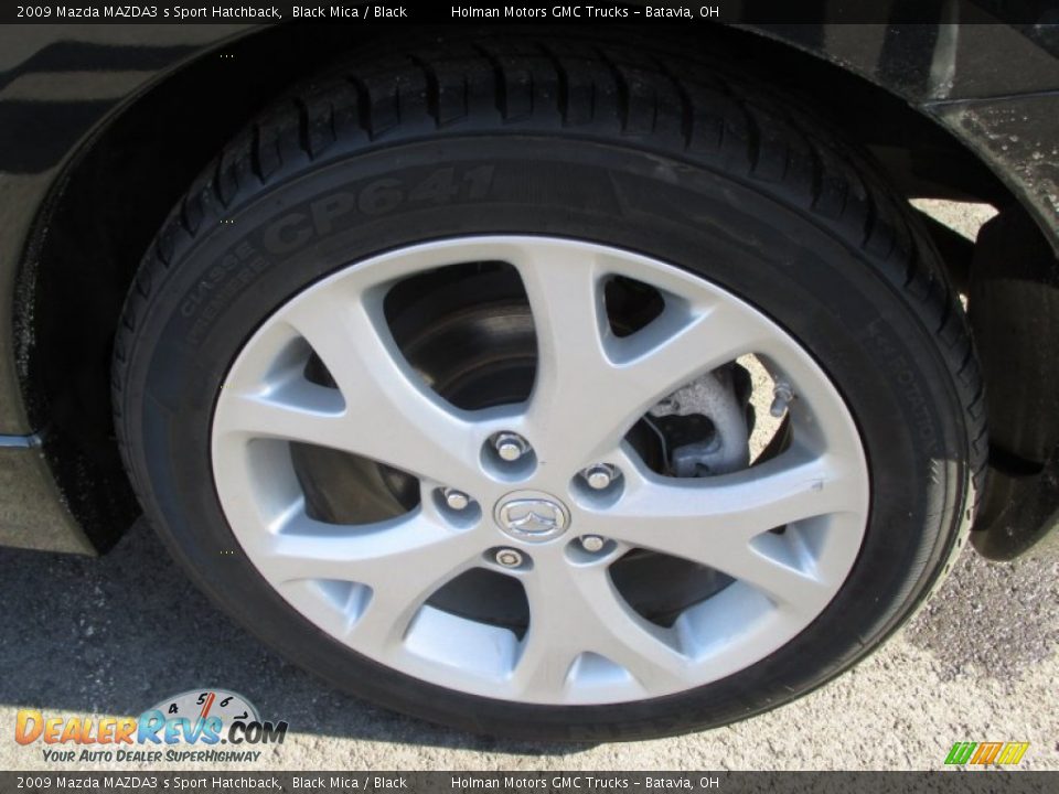 2009 Mazda MAZDA3 s Sport Hatchback Black Mica / Black Photo #18