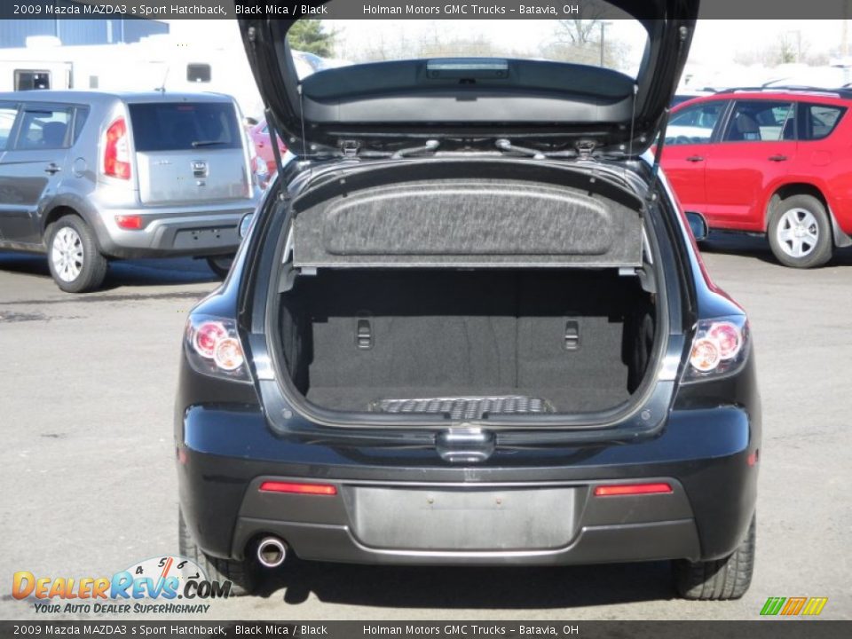 2009 Mazda MAZDA3 s Sport Hatchback Black Mica / Black Photo #20