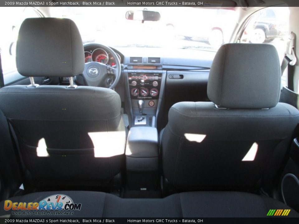 2009 Mazda MAZDA3 s Sport Hatchback Black Mica / Black Photo #21