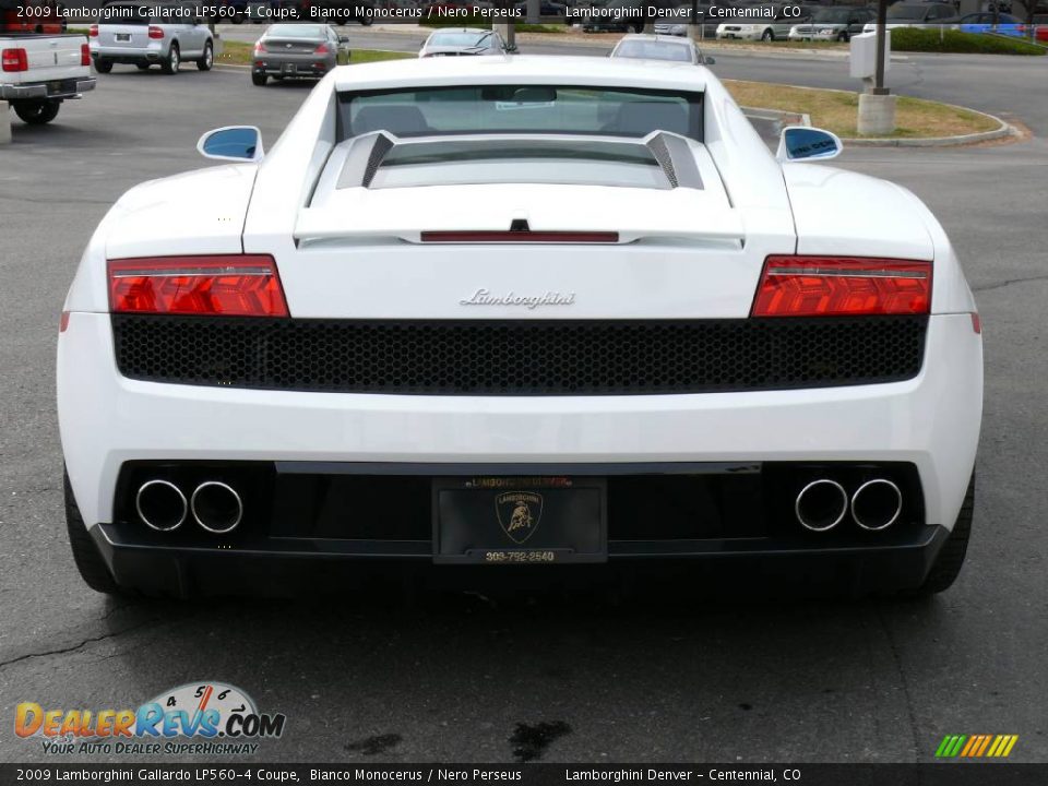 2009 Lamborghini Gallardo LP560-4 Coupe Bianco Monocerus / Nero Perseus Photo #8