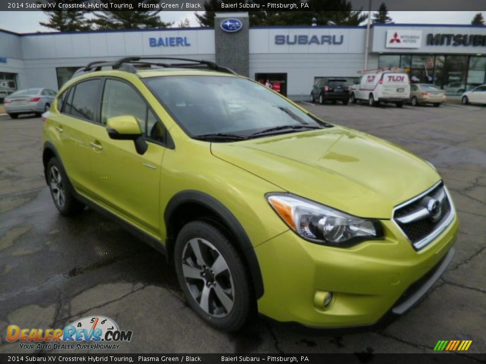 2014 Subaru XV Crosstrek Hybrid Touring Plasma Green / Black Photo #1