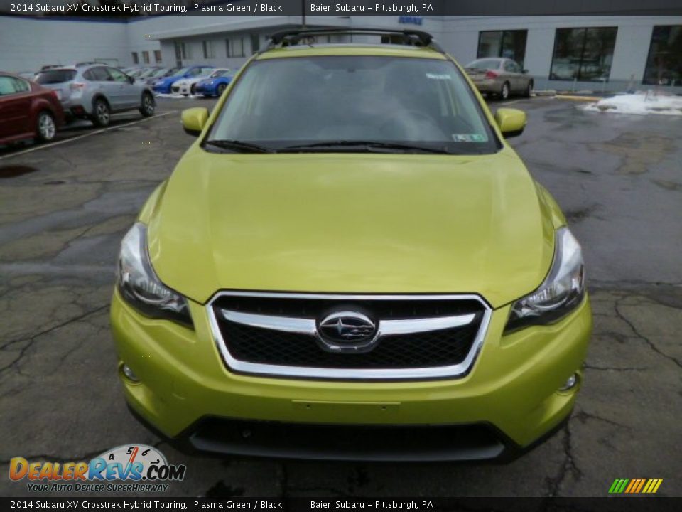 2014 Subaru XV Crosstrek Hybrid Touring Plasma Green / Black Photo #2