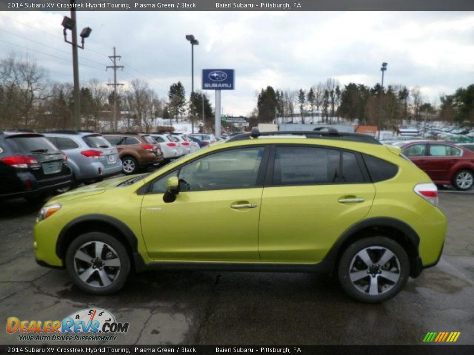 2014 Subaru XV Crosstrek Hybrid Touring Plasma Green / Black Photo #4