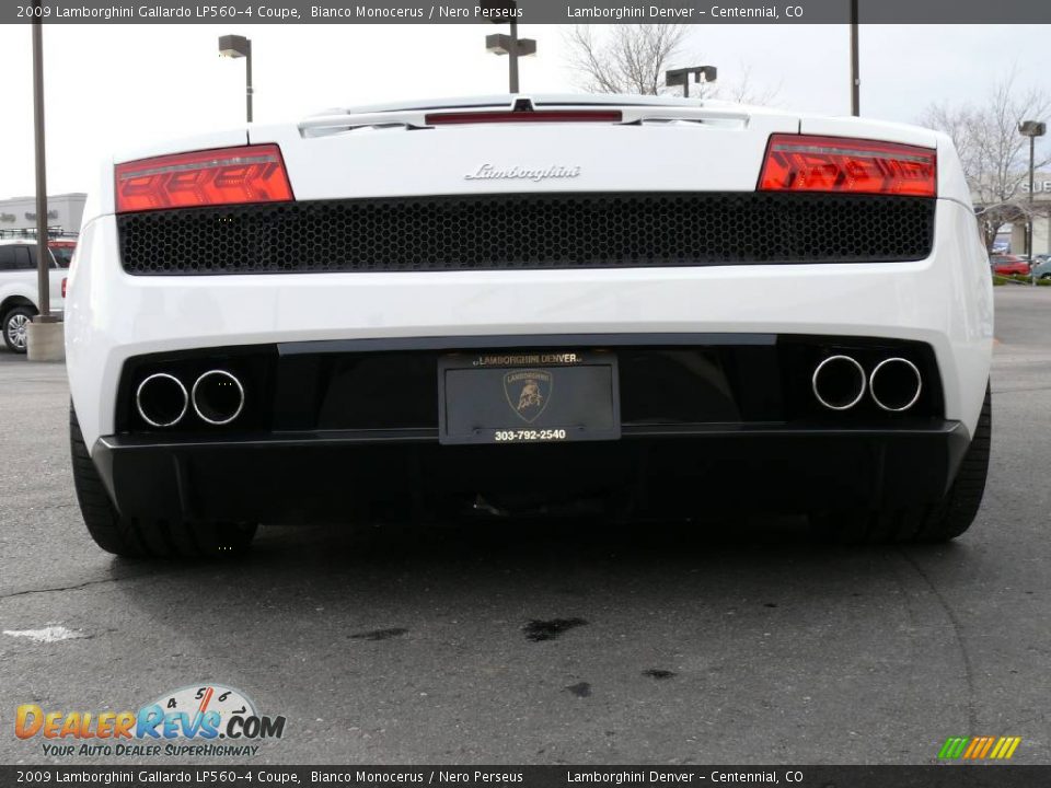 2009 Lamborghini Gallardo LP560-4 Coupe Bianco Monocerus / Nero Perseus Photo #9