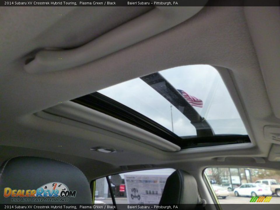 2014 Subaru XV Crosstrek Hybrid Touring Plasma Green / Black Photo #11