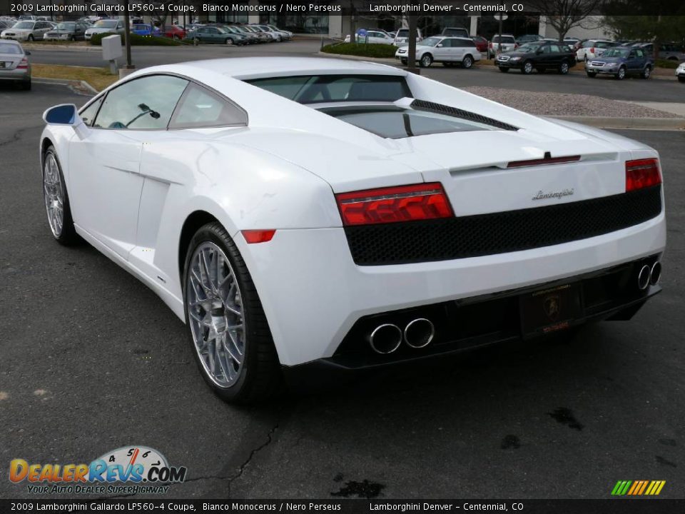 2009 Lamborghini Gallardo LP560-4 Coupe Bianco Monocerus / Nero Perseus Photo #10