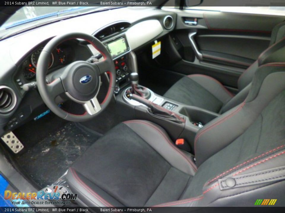 Black Interior - 2014 Subaru BRZ Limited Photo #16