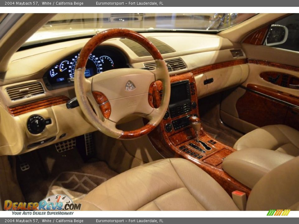 California Beige Interior - 2004 Maybach 57  Photo #34