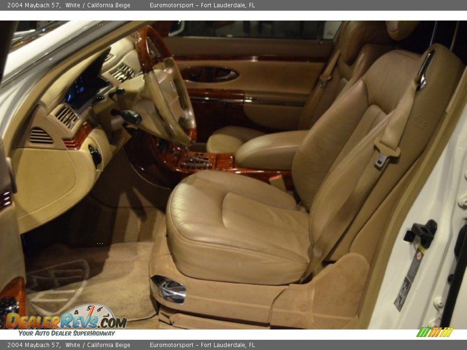 Front Seat of 2004 Maybach 57  Photo #37