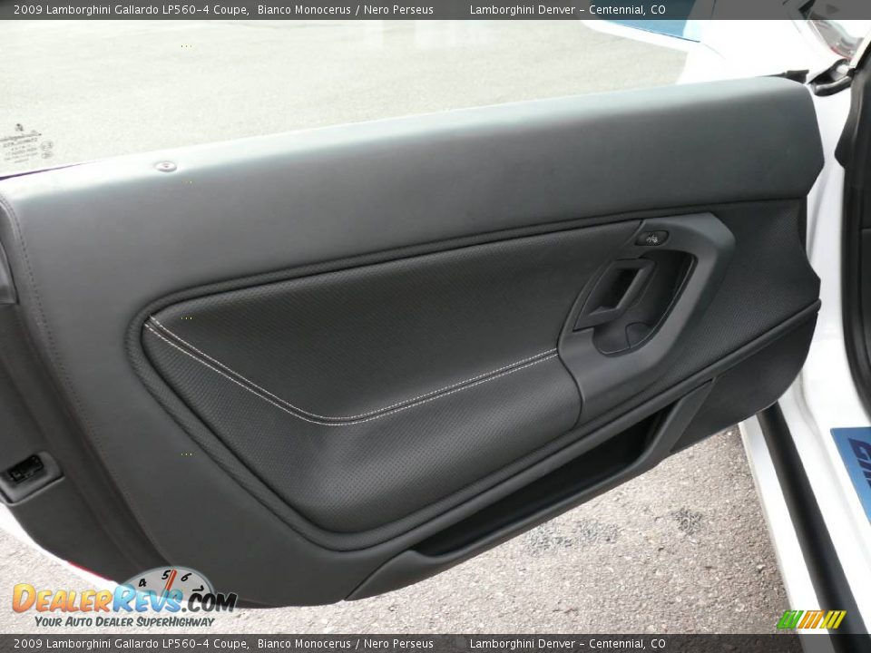 Nero Perseus Interior - 2009 Lamborghini Gallardo LP560-4 Coupe Photo #12