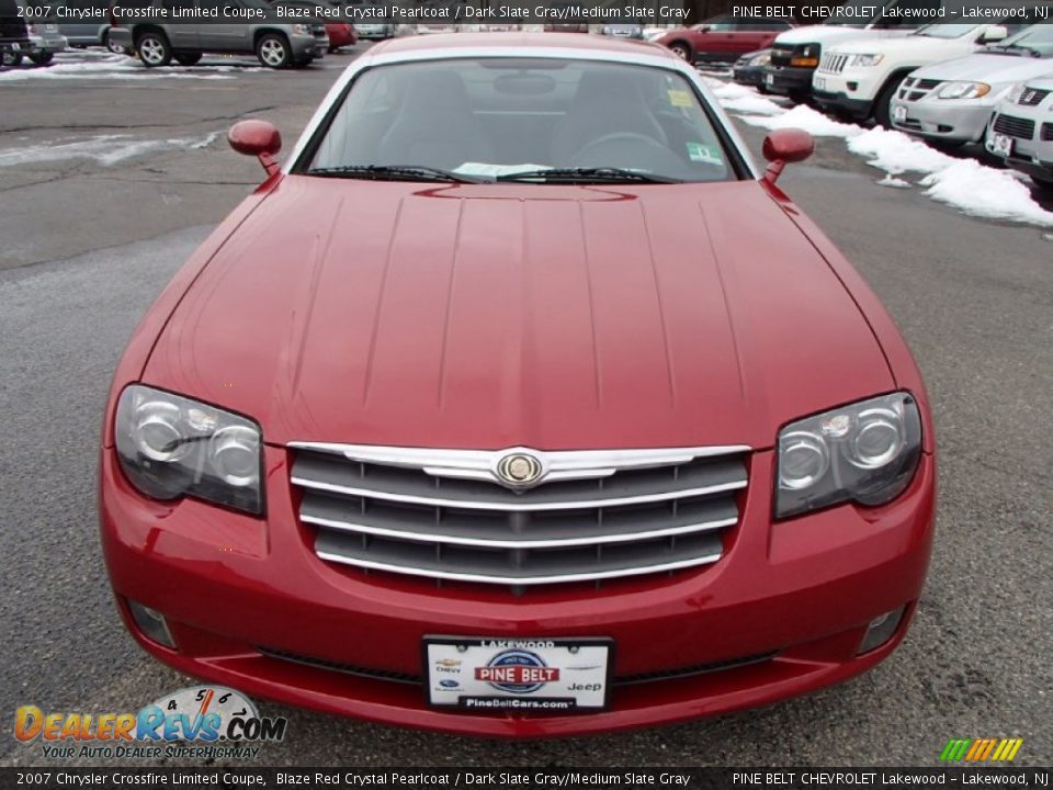 2007 Chrysler Crossfire Limited Coupe Blaze Red Crystal Pearlcoat / Dark Slate Gray/Medium Slate Gray Photo #2