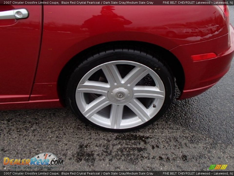 2007 Chrysler Crossfire Limited Coupe Blaze Red Crystal Pearlcoat / Dark Slate Gray/Medium Slate Gray Photo #5