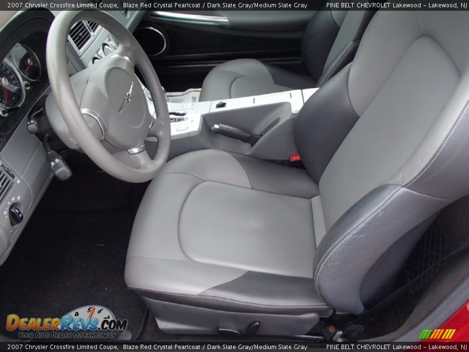 2007 Chrysler Crossfire Limited Coupe Blaze Red Crystal Pearlcoat / Dark Slate Gray/Medium Slate Gray Photo #10