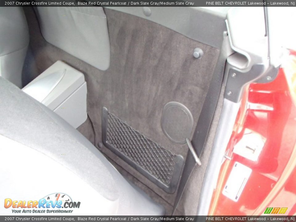 2007 Chrysler Crossfire Limited Coupe Blaze Red Crystal Pearlcoat / Dark Slate Gray/Medium Slate Gray Photo #11