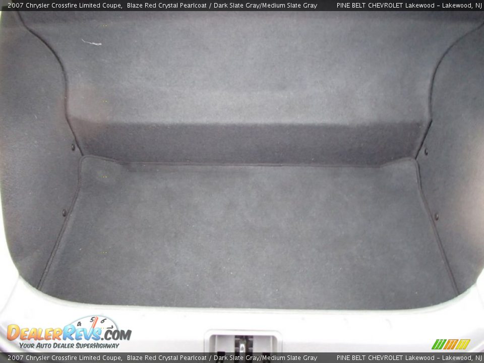 2007 Chrysler Crossfire Limited Coupe Blaze Red Crystal Pearlcoat / Dark Slate Gray/Medium Slate Gray Photo #18