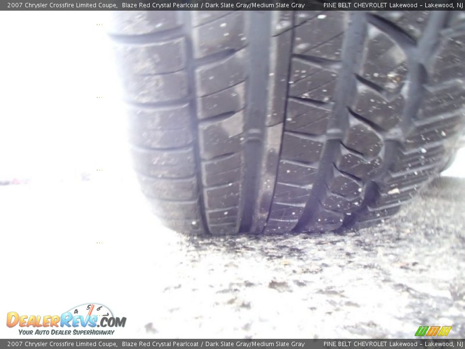 2007 Chrysler Crossfire Limited Coupe Blaze Red Crystal Pearlcoat / Dark Slate Gray/Medium Slate Gray Photo #21