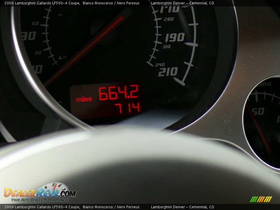 2009 Lamborghini Gallardo LP560-4 Coupe Bianco Monocerus / Nero Perseus Photo #15