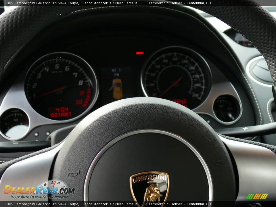 2009 Lamborghini Gallardo LP560-4 Coupe Bianco Monocerus / Nero Perseus Photo #16