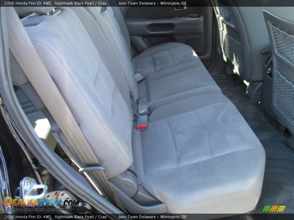 2006 Honda Pilot EX 4WD Nighthawk Black Pearl / Gray Photo #14