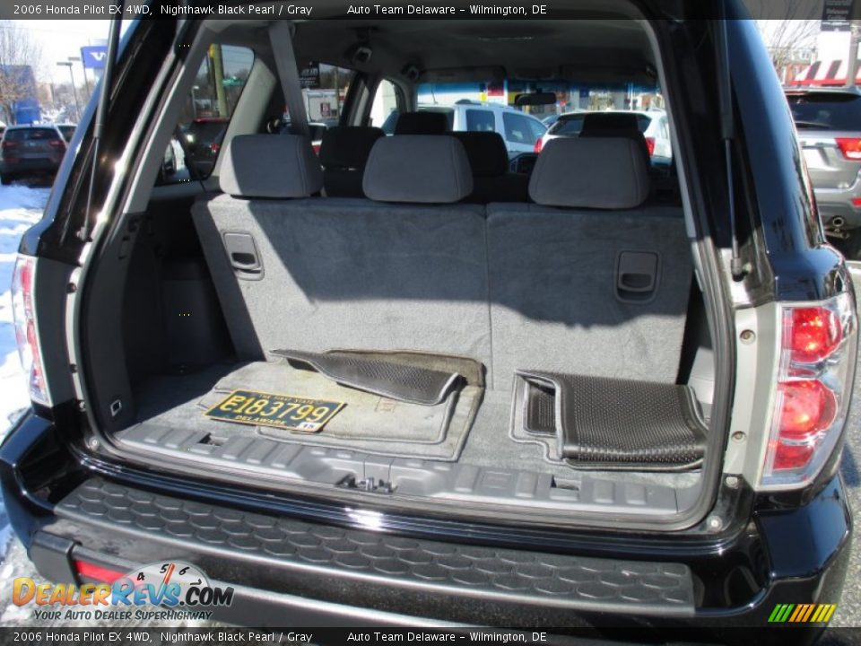 2006 Honda Pilot EX 4WD Nighthawk Black Pearl / Gray Photo #15