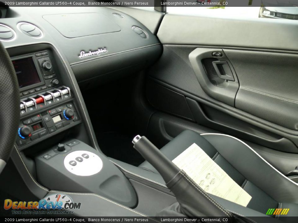 2009 Lamborghini Gallardo LP560-4 Coupe Bianco Monocerus / Nero Perseus Photo #17