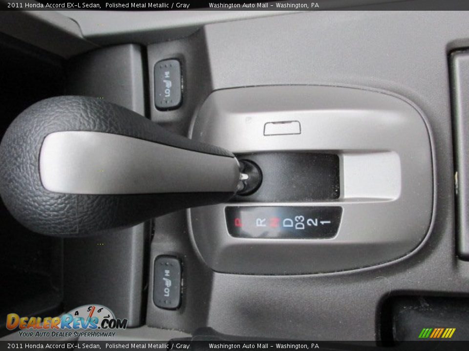 2011 Honda Accord EX-L Sedan Polished Metal Metallic / Gray Photo #14