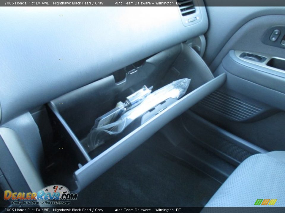 2006 Honda Pilot EX 4WD Nighthawk Black Pearl / Gray Photo #26
