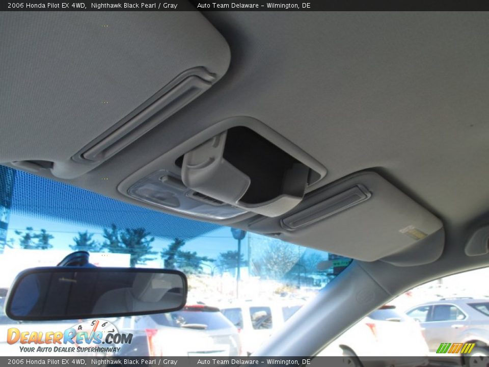 2006 Honda Pilot EX 4WD Nighthawk Black Pearl / Gray Photo #27