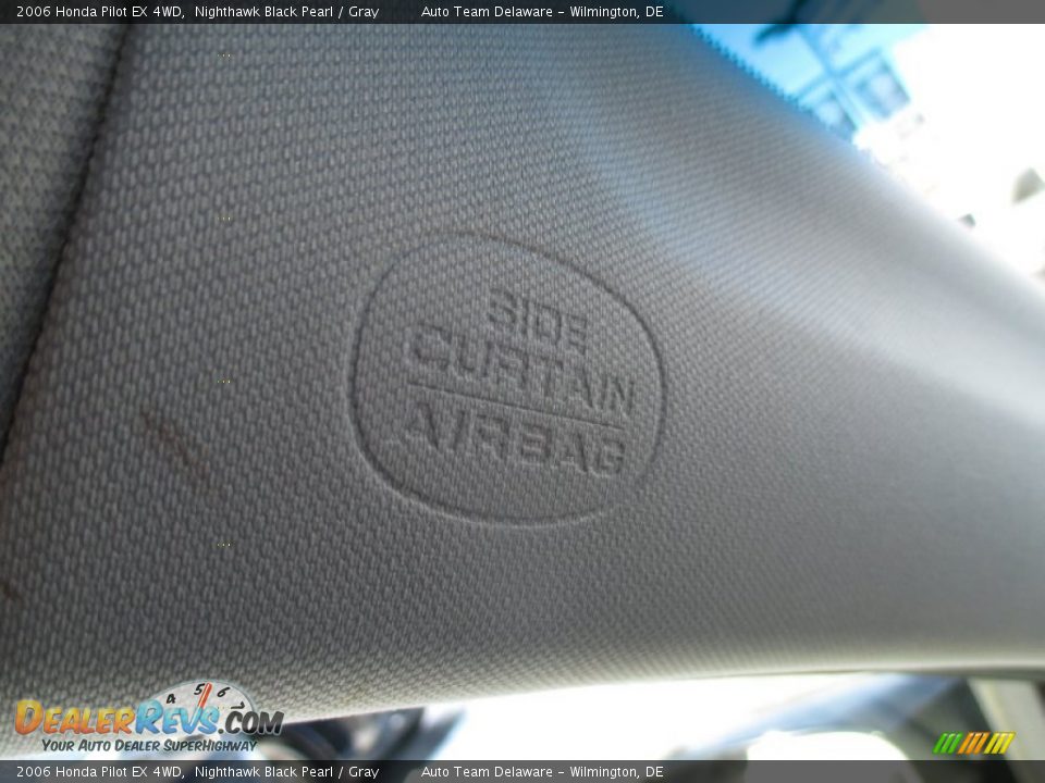 2006 Honda Pilot EX 4WD Nighthawk Black Pearl / Gray Photo #28