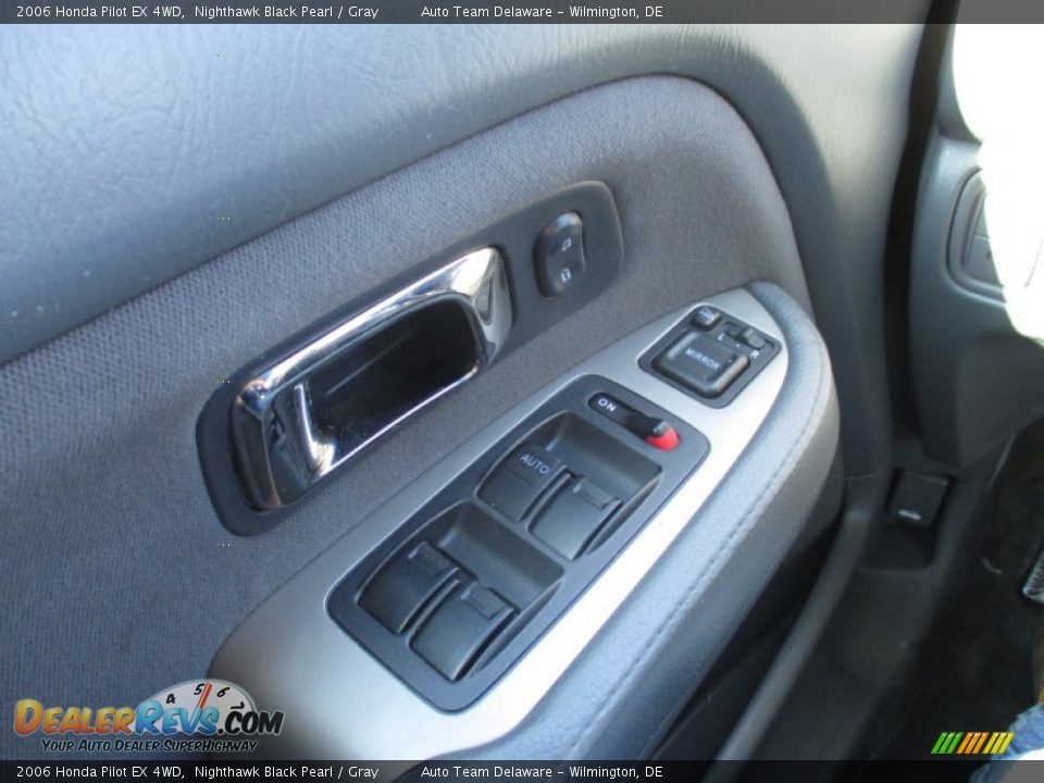2006 Honda Pilot EX 4WD Nighthawk Black Pearl / Gray Photo #29